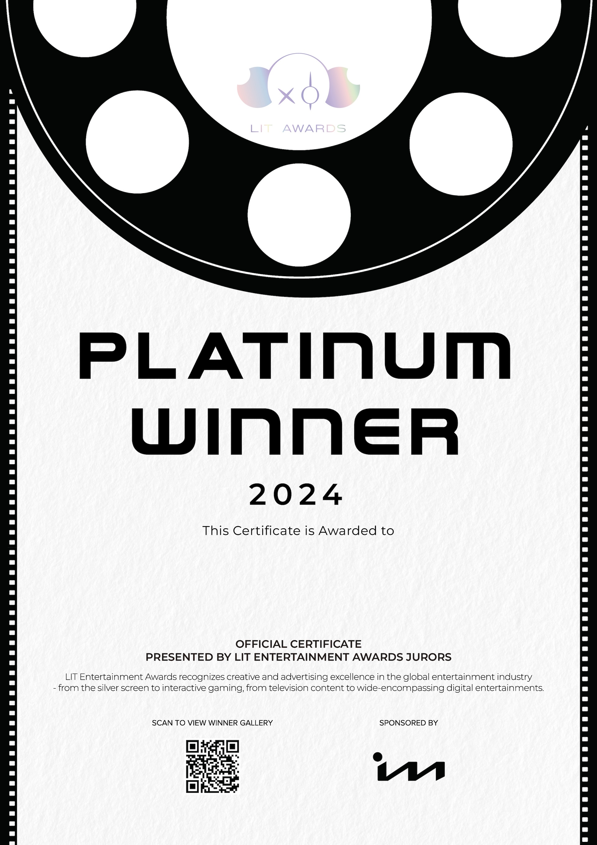 2022 LITO Certificate