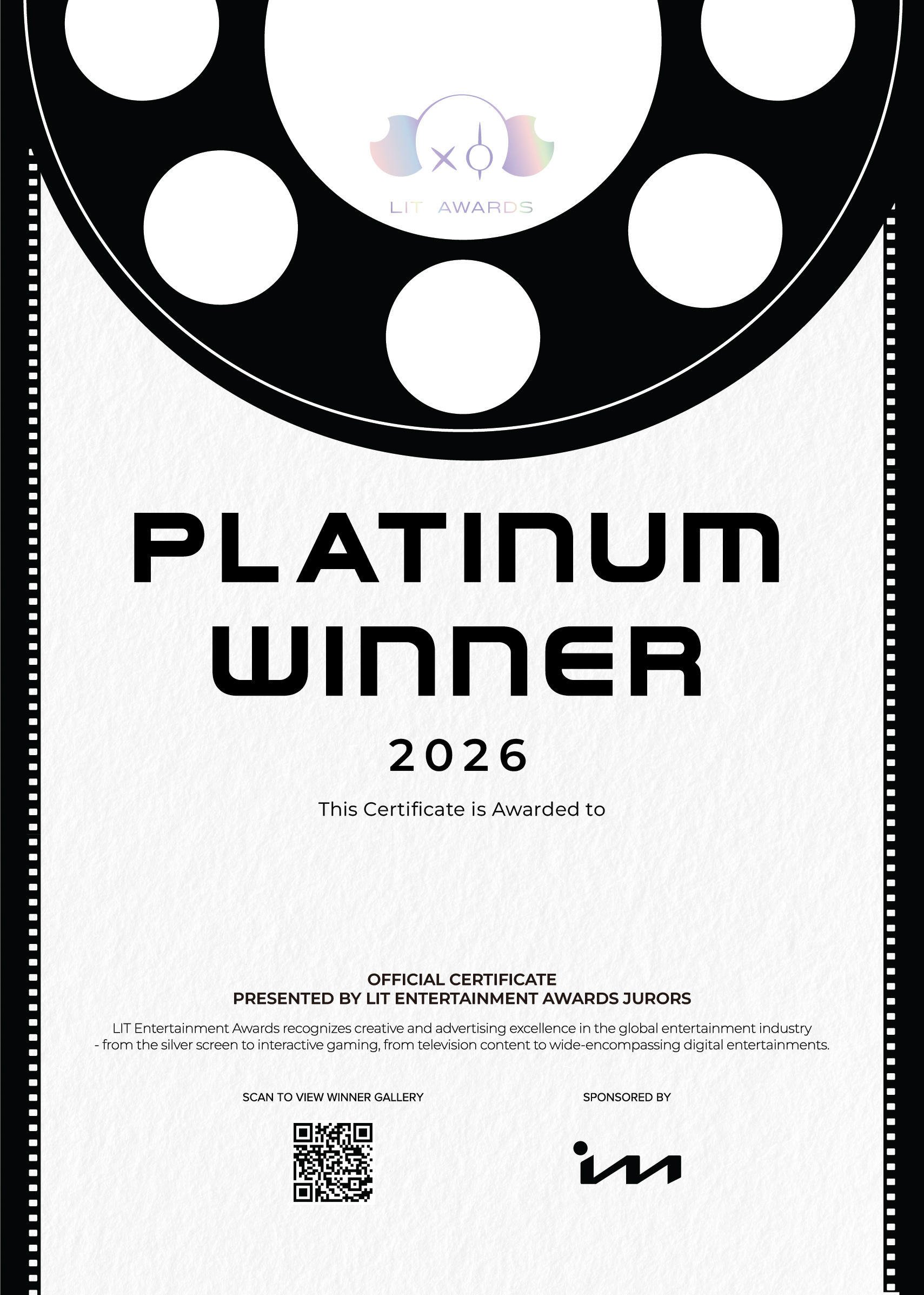2022 LITO Certificate
