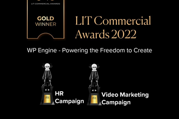 LIT Entertainment Awards News - Congrats to The Pudding for winning Gold award at the LIT Commercial Awards 2022!